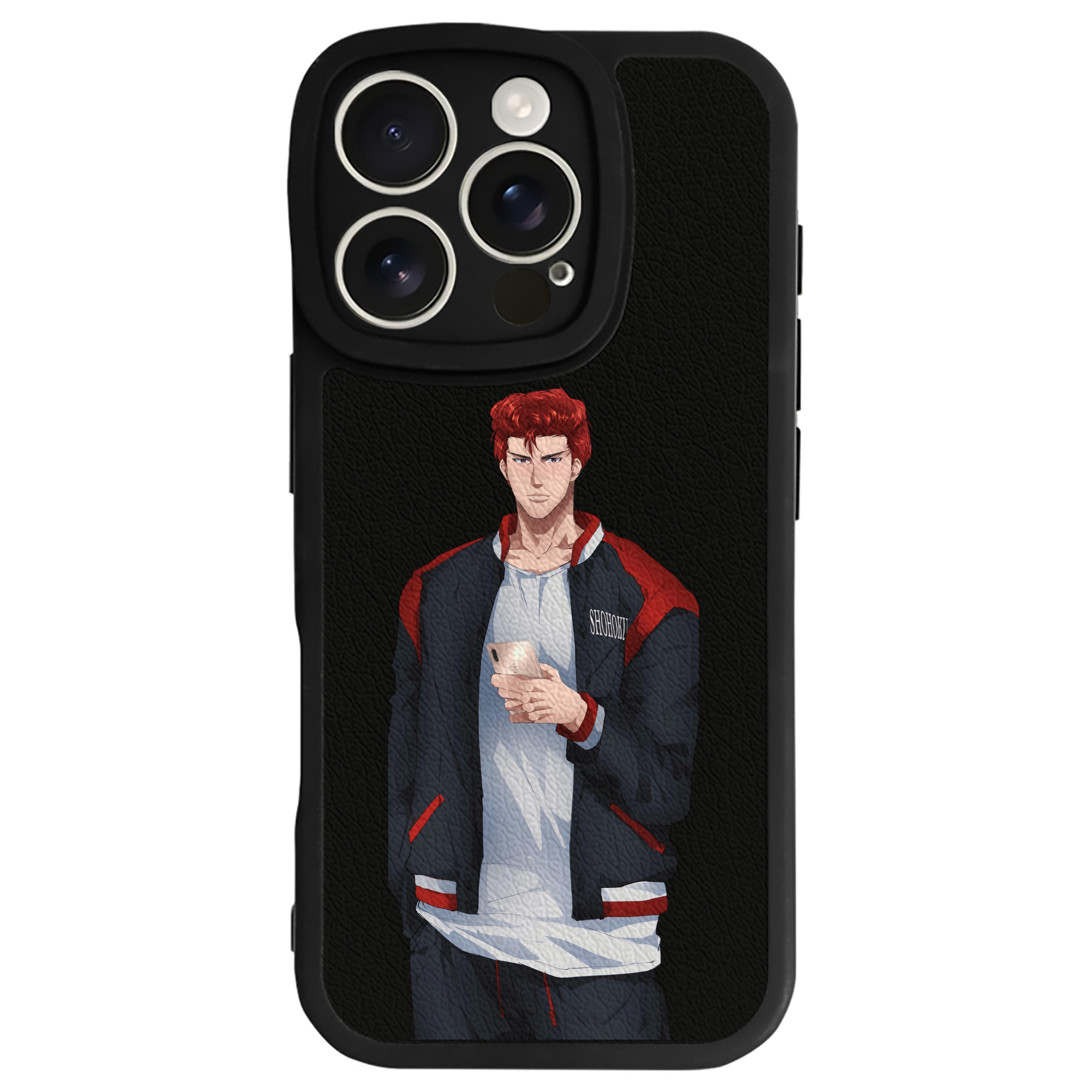 （画像用） SLAM DUNK／スラムダンク 【iPhone 16シリーズ対応】シリコンスマホケース（レザー調） 材質：シリコン